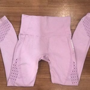 Small light purple gymshark seamless leggings